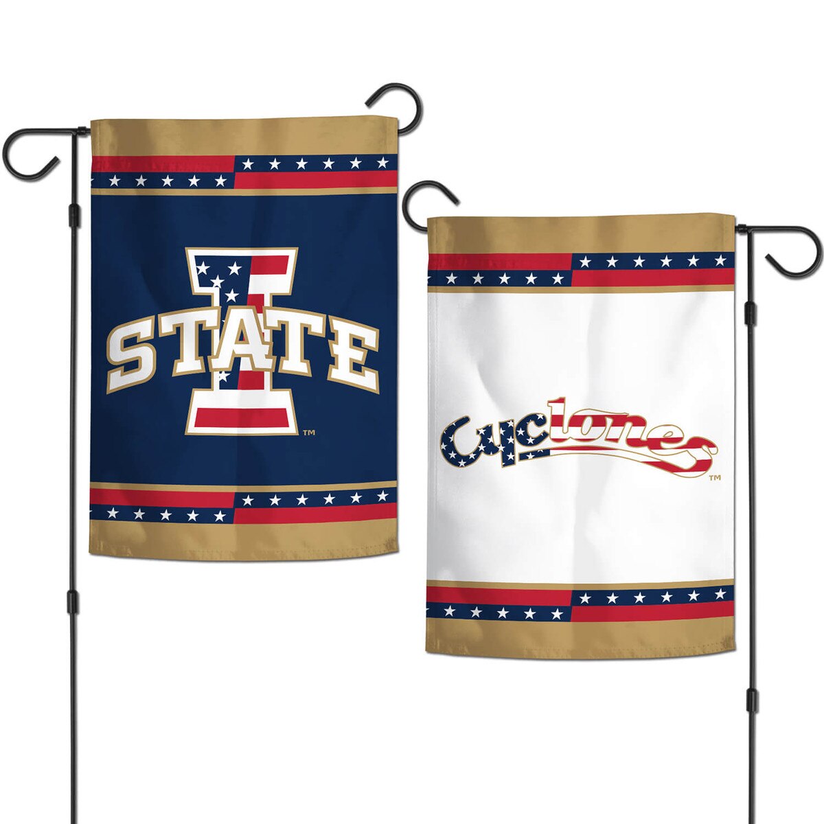 I-State Patriotic Garden Flag 2-Sided vendor image